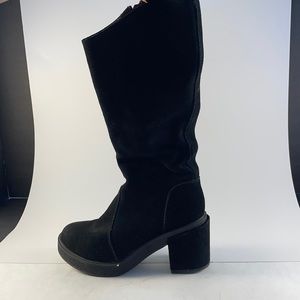 Women’s Black Rebels Heeled Boots